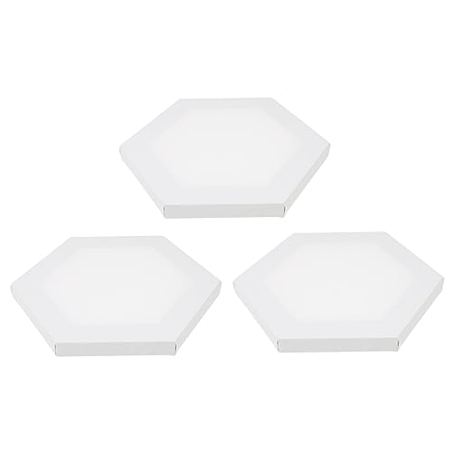 Homoyoyo 3 Stück Hexagon Keilrahmen Teilig Leinwandrahmen für Öl und Acrylfarben Vielseitiger Malgrund für Künstler Anfänger DIY Kunstgestaltung Homoyoyo 3 Stück Hexagon Keilrahmen Teilig Leinwandrahmen für Öl und Acrylfarben Vielseitiger Malgrund für Künstler Anfänger DIY Kunstgestaltung von Homoyoyo