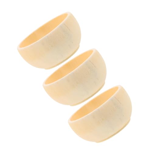 Homoyoyo 3 Stück Kleine Holzschalen Naturbelassen für DIY Basteln Malprojekte Mini Holzschüsseln zum Bemalen Kreative Kunst Dekoration Holzschalen für Individuelle Gestaltung Homoyoyo 3 Stück Kleine Holzschalen Naturbelassen für DIY Basteln Malprojekte Mini Holzschüsseln zum Bemalen Kreative Kunst Dekoration Holzschalen für Individuelle Gestaltung von Homoyoyo