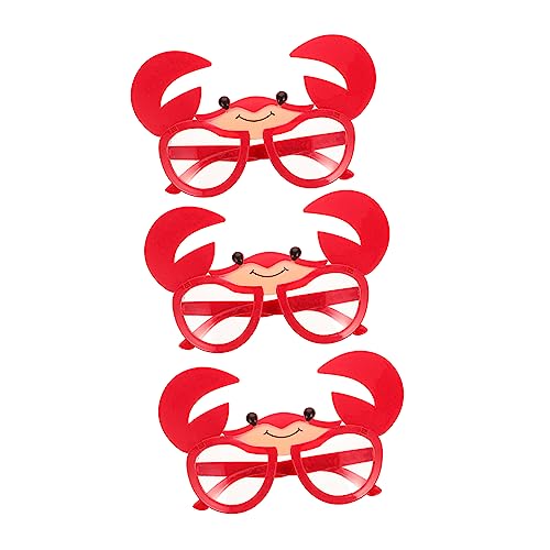 Homoyoyo 3 Stück Krabbenbrillen Bulk Line Kostümparty Brille Partygeschenk Sonnenbrille Junggesellinnenabschiedsbrille Strandparty Neuheit Lustige Brille Für Homoyoyo 3 Stück Krabbenbrillen Bulk Line Kostümparty Brille Partygeschenk Sonnenbrille Junggesellinnenabschiedsbrille Strandparty Neuheit Lustige Brille Für von Homoyoyo