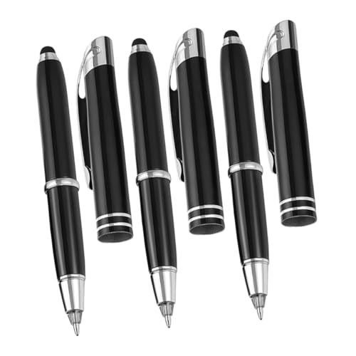 Homoyoyo 3 Stück Leuchtender Kugelschreiber Stifte Mit Feiner Spitze Büro Stiftlicht Multi Stifte Feine Spitze Glatt Schreibende Stifte Haushalts- -lichtstift Metall Schwarz Homoyoyo 3 Stück Leuchtender Kugelschreiber Stifte Mit Feiner Spitze Büro Stiftlicht Multi Stifte Feine Spitze Glatt Schreibende Stifte Haushalts- -lichtstift Metall Schwarz von Homoyoyo