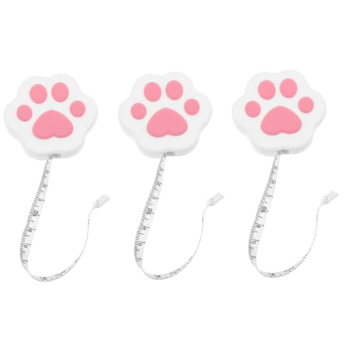 Homoyoyo 3 Stück Maßband Für Katzenkrallen Kleines Band Einziehbar Weiches Maßband Teleskopisch Messung Messen Miniband Rosa Mini-einziehband Maßband Nähen Kleines Maßband Weiches Gummi Homoyoyo 3 Stück Maßband Für Katzenkrallen Kleines Band Einziehbar Weiches Maßband Teleskopisch Messung Messen Miniband Rosa Mini-einziehband Maßband Nähen Kleines Maßband Weiches Gummi von Homoyoyo