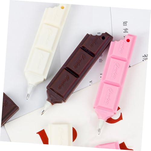 Homoyoyo 3 Stück Niedliche Kugelschreiber Schokoladenform Cartoon Design Lustige Schreibstifte für Glatte Kugelschreiber Schulbedarf und Kreative Dekoration Weiß Kaffeebraun Rosa Homoyoyo 3 Stück Niedliche Kugelschreiber Schokoladenform Cartoon Design Lustige Schreibstifte für Glatte Kugelschreiber Schulbedarf und Kreative Dekoration Weiß Kaffeebraun Rosa von Homoyoyo