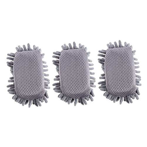Homoyoyo 3 Stück Reinigungsschwamm school supplies schul sachen oberflächenreiniger schulzubehör schulzeug Tafelreiniger Whiteboard-Staubtuch Brettwischer Kreidereiniger Chenille Grey Homoyoyo 3 Stück Reinigungsschwamm school supplies schul sachen oberflächenreiniger schulzubehör schulzeug Tafelreiniger Whiteboard-Staubtuch Brettwischer Kreidereiniger Chenille Grey von Homoyoyo