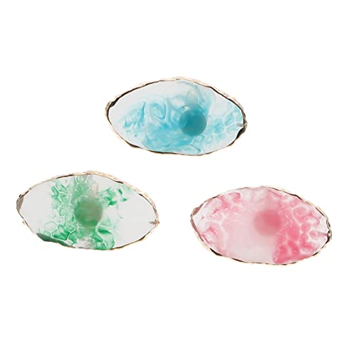 Homoyoyo 3 Stück Ring Förmige Resin Nagelkunst Mischpaletten für Maniküre für Nagellack Gel und Kosmetik Tragbar und Einfach zu Verwenden Homoyoyo 3 Stück Ring Förmige Resin Nagelkunst Mischpaletten für Maniküre für Nagellack Gel und Kosmetik Tragbar und Einfach zu Verwenden von Homoyoyo