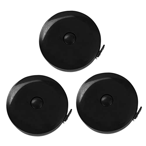 Homoyoyo 3 Stück Schwarzes Einziehbares Klebeband Maßband Körper Kleines Maßband Mindest Nähen Messen Schlüssel Winzig Runden Mini Messung Längenprüfzubehör Körpermaßband Black Homoyoyo 3 Stück Schwarzes Einziehbares Klebeband Maßband Körper Kleines Maßband Mindest Nähen Messen Schlüssel Winzig Runden Mini Messung Längenprüfzubehör Körpermaßband Black von Homoyoyo