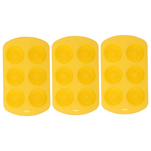 Homoyoyo 3 Stück Silikonform Zitronenscheibe Teilig Widerstandsfähig Langlebig Multifunktional DIY Kerzen Seifenform für Handwerk Fondant Sicher Wiederverwendbar Homoyoyo 3 Stück Silikonform Zitronenscheibe Teilig Widerstandsfähig Langlebig Multifunktional DIY Kerzen Seifenform für Handwerk Fondant Sicher Wiederverwendbar von Homoyoyo