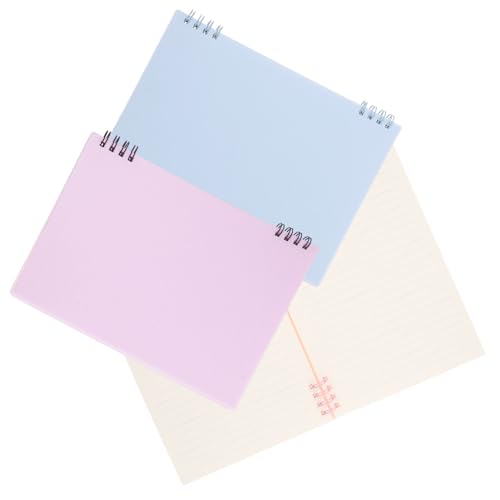 Homoyoyo 3 Stück Spiralnotizbuch Liniert Tagebuch Notizblock für Schule Büro Reise Studenten Kreatives Planer Journal in Pastellfarben Rosa Blau Homoyoyo 3 Stück Spiralnotizbuch Liniert Tagebuch Notizblock für Schule Büro Reise Studenten Kreatives Planer Journal in Pastellfarben Rosa Blau von Homoyoyo