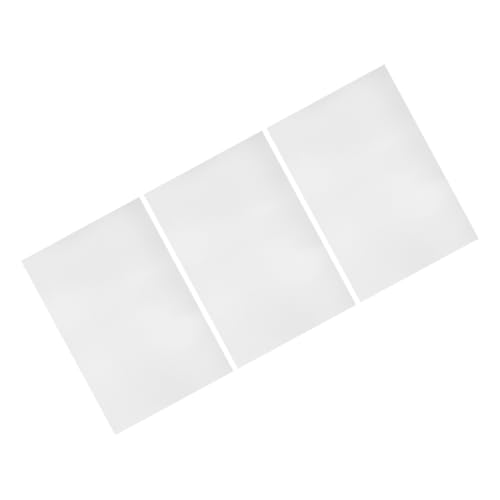 Homoyoyo 3 Stück Teiliges Aluminiumblech Robuste Sublimationsplatte für DIY Gravur Blanke Metallplatte mit Präziser Lasergravur Vielseitig Einsetzbar für Schilder und Bastelprojekte von Homoyoyo