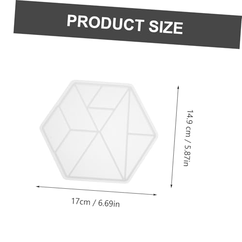 Homoyoyo 3 Stück Teiliges DIY Silikon Gießform Hexagon Tangram Puzzle Bastelform Epoxidharz Mold für Kreative Handarbeit mit Glatter Oberfläche und Einfacher Entformung Homoyoyo 3 Stück Teiliges DIY Silikon Gießform Hexagon Tangram Puzzle Bastelform Epoxidharz Mold für Kreative Handarbeit mit Glatter Oberfläche und Einfacher Entformung von Homoyoyo
