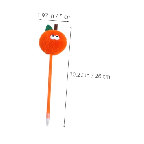 Homoyoyo 3 Stück Teiliges Flauschige Kugelschreiber mit Orangefarbenem Pompon Weiche Plüschstifte für Tragbare Niedliche Schreibgeräte als für Schüler und Freunde Homoyoyo 3 Stück Teiliges Flauschige Kugelschreiber mit Orangefarbenem Pompon Weiche Plüschstifte für Tragbare Niedliche Schreibgeräte als für Schüler und Freunde von Homoyoyo