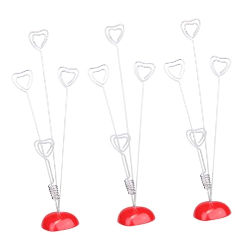 Homoyoyo 3 Stück Teiliges Herz Design Memo Clip aus Resin Tischkartenhalter und Notizhalter für Fotos Tischaufsteller für Büro Hochzeit Restaurant Praktische und Kreative Homoyoyo 3 Stück Teiliges Herz Design Memo Clip aus Resin Tischkartenhalter und Notizhalter für Fotos Tischaufsteller für Büro Hochzeit Restaurant Praktische und Kreative von Homoyoyo