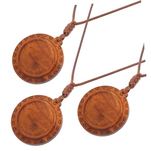 Homoyoyo 3 Stück Teiliges Holzanhänger Vintage Stil Antik Oberflächen Schmuck Lünette Blanko für DIY Halsketten Armbänder Ohrringe Basteln Holzperlen Kompatibel für Individuelle Homoyoyo 3 Stück Teiliges Holzanhänger Vintage Stil Antik Oberflächen Schmuck Lünette Blanko für DIY Halsketten Armbänder Ohrringe Basteln Holzperlen Kompatibel für Individuelle von Homoyoyo