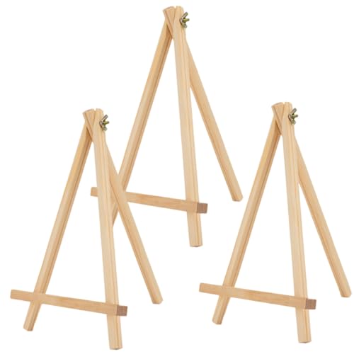 Homoyoyo 3 Stück Teiliges Holzstaffelei Tischstaffelei Faltbar Robust für Malen und Präsentation Business Display Stand Small Table Easel Geeignet für Zuhause Kunstkurse und Homoyoyo 3 Stück Teiliges Holzstaffelei Tischstaffelei Faltbar Robust für Malen und Präsentation Business Display Stand Small Table Easel Geeignet für Zuhause Kunstkurse und von Homoyoyo