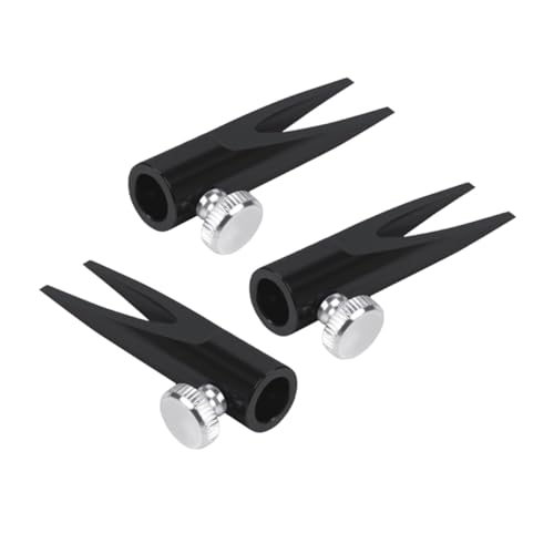 Homoyoyo 3 Stück Teiliges Metall-make-up-spitzgerät mit U-förmigem Schlitz Aluminiumlegierung für Stabile Effiziente Schärfung von Augenbrauen Eyeliner-stiften Kompakt und Tragbar für von Homoyoyo