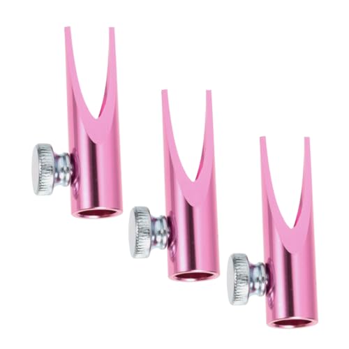 Homoyoyo 3 Stück Teiliges Metallspitzerset mit U-förmigen Schächten Langlebiger Handlicher Bleistiftspitzer für Augenbrauen Eyeliner-stifte Präzises Anspitzen für Künstler Designer und von Homoyoyo