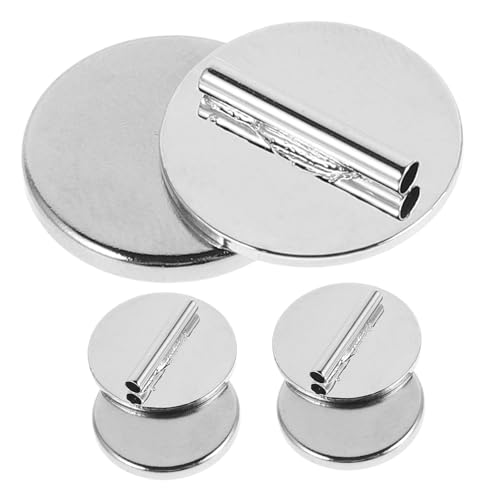 Homoyoyo 3 Stück Teiliges Mini Magnetbroschen Metallischer Magnetverschluss für Kleidung Starker Magnethalter Praktische Broschenhalter ohne Nadelschaden Silberfarbene Pins für Homoyoyo 3 Stück Teiliges Mini Magnetbroschen Metallischer Magnetverschluss für Kleidung Starker Magnethalter Praktische Broschenhalter ohne Nadelschaden Silberfarbene Pins für von Homoyoyo