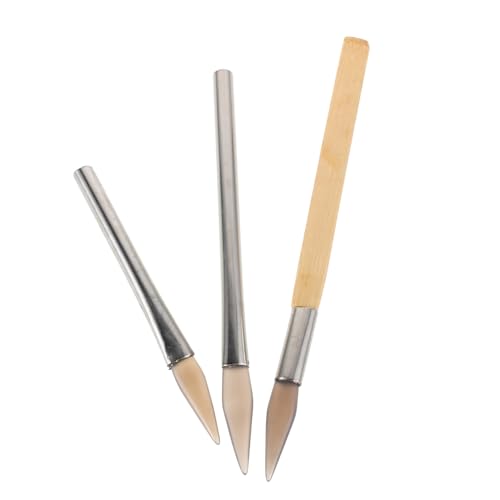 Homoyoyo 3 Stück Teiliges Polierwerkzeug brennstift Stahlgriff Ergonomisch zum Polieren und Kratzerentfernen an Gold Silberschmuck Vielseitiges Schmuckpflege Gravurwerkzeug für Ringe und Homoyoyo 3 Stück Teiliges Polierwerkzeug brennstift Stahlgriff Ergonomisch zum Polieren und Kratzerentfernen an Gold Silberschmuck Vielseitiges Schmuckpflege Gravurwerkzeug für Ringe und von Homoyoyo
