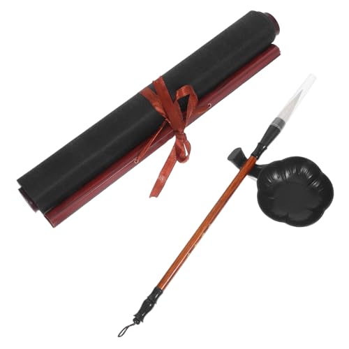 Homoyoyo 3 Stück Teiliges Set für Traditionelle Chinesische Kalligraphie Wasser Schreibtuch Pinsel und Farbpalette für Anfänger Wiederverwendbares Kalligraphie Übungstuch mit Stilvollem Homoyoyo 3 Stück Teiliges Set für Traditionelle Chinesische Kalligraphie Wasser Schreibtuch Pinsel und Farbpalette für Anfänger Wiederverwendbares Kalligraphie Übungstuch mit Stilvollem von Homoyoyo