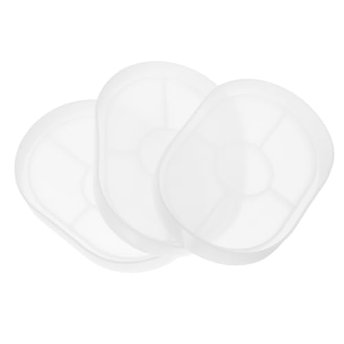 Homoyoyo 3 Stück Teiliges Silikon Ovalformen für Epoxidharz Untersetzer und Tabletts Diy Gießform mit Verstärkten Kanten Glatt Innen Langlebig und Einfach zu Entformen für Schmuck und Homoyoyo 3 Stück Teiliges Silikon Ovalformen für Epoxidharz Untersetzer und Tabletts Diy Gießform mit Verstärkten Kanten Glatt Innen Langlebig und Einfach zu Entformen für Schmuck und von Homoyoyo