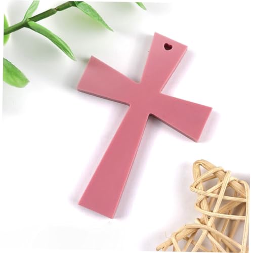 Homoyoyo 3 Stück Teiliges Silikonform Kreuzform Flexibel für Epoxidharz Gießen DIY Schlüsselanhänger Anhänger Schmuck Basteln Silikon Gießform Sicher Vielseitig von Homoyoyo