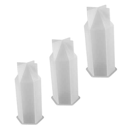 Homoyoyo 3 Stück Teiliges Silikonform Sechseckige DIY Epoxidharz Formen für Kerzenherstellung Handgefertigte Harzformen Praktisch und Kreativ für Zuhause und Geschenke Homoyoyo 3 Stück Teiliges Silikonform Sechseckige DIY Epoxidharz Formen für Kerzenherstellung Handgefertigte Harzformen Praktisch und Kreativ für Zuhause und Geschenke von Homoyoyo