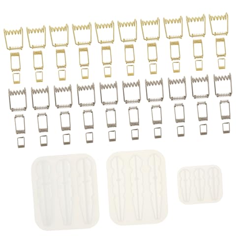 Homoyoyo 3 Stück Teiliges Silikonform für Epoxidharz Foto Postkartenclips mit Metallfedern in Gold und Silber Flexible Reißfeste DIY Gießformen für Individuelle Bastelprojekte Homoyoyo 3 Stück Teiliges Silikonform für Epoxidharz Foto Postkartenclips mit Metallfedern in Gold und Silber Flexible Reißfeste DIY Gießformen für Individuelle Bastelprojekte von Homoyoyo