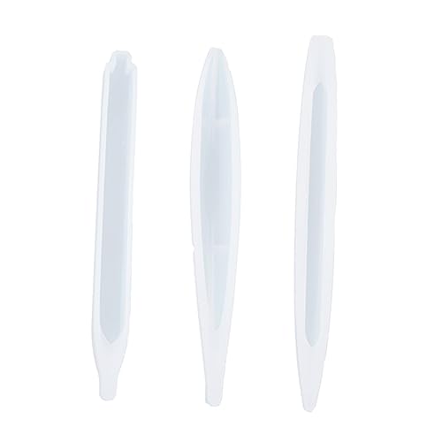 Homoyoyo 3 Stück Teiliges Silikonform für Kugelschreiber Epoxidharz Gießform für Diy Bastelprojekte für Kreative und Handgefertigte Stifte von Homoyoyo