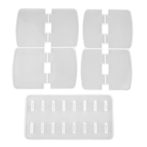 Homoyoyo 3 Stück Teiliges Silikonform für Schmuck Organizer Epoxidharz Gießform für DIY Kosmetikaufbewahrung Robust Wiederverwendbar und Leicht für Kreative Bastelprojekte von Homoyoyo