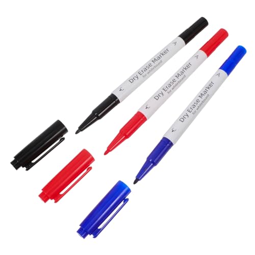 Homoyoyo 3 Stück Whiteboard Stifte Kreide Doppelseitige Marker Trocken Abwischbare Stifte Whiteboard Stifte Löschbare Stifte Whiteboard Marker Mit Doppelspitze Glasmarker Feine Homoyoyo 3 Stück Whiteboard Stifte Kreide Doppelseitige Marker Trocken Abwischbare Stifte Whiteboard Stifte Löschbare Stifte Whiteboard Marker Mit Doppelspitze Glasmarker Feine von Homoyoyo