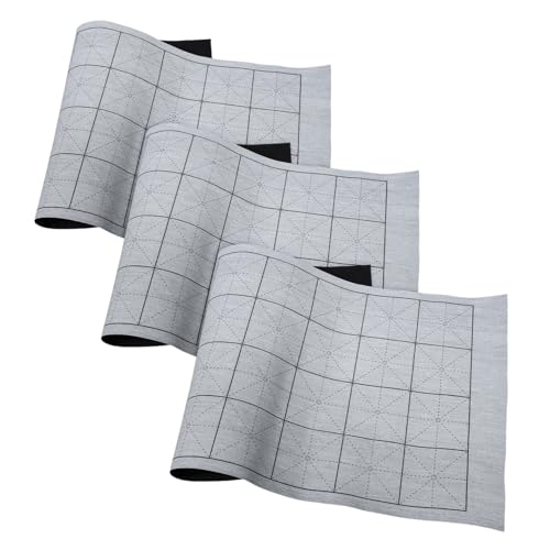 Homoyoyo 3 Stück wasserschreibstoff Wasserziehtuch Wassermalerei Kalligraphiepapier Maobisches Xuan-Papier chinesische Kalligrafie-Praxis Kalligraphie-Wasserschreibtuch Vlies Grau Homoyoyo 3 Stück wasserschreibstoff Wasserziehtuch Wassermalerei Kalligraphiepapier Maobisches Xuan-Papier chinesische Kalligrafie-Praxis Kalligraphie-Wasserschreibtuch Vlies Grau von Homoyoyo