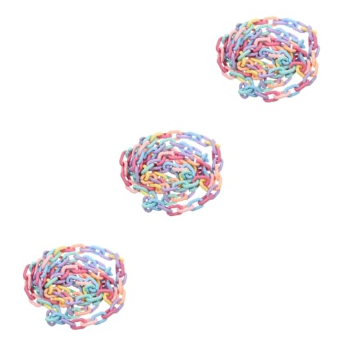 Homoyoyo 3 Stücke Acryl Halskette Kette Schmuck Tasche Strap Handwerk Machen Lanyards Geldbörsen von Homoyoyo