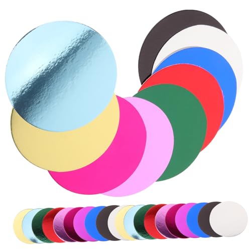 Homoyoyo 30 Blatt Buntes Bastelpapier Set DIY Origami Papier Runde Herz Sterne Formen Farbiges Faltpapier für Scrapbooking Papierkunst Handwerk Party Dekoration von Homoyoyo