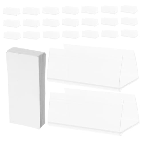 Homoyoyo 30 Stück Behälteretiketten Lagerregale Preisschild Clips Bücherregal Zubehör Preisetiketten Clips Warenschild Displayhalter Regaletikettenhalter Drahtregal Zubehör Pvc von Homoyoyo