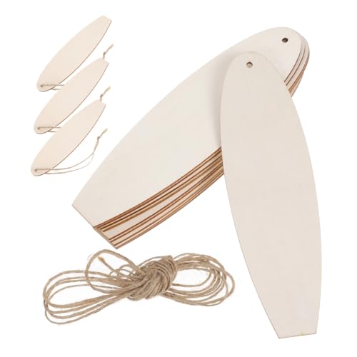 Homoyoyo 30 Stück Bemalte Holzbretter Leeres Surfbrett-Schild Surfbrett-Plakette an der Wand Unvollendetes Surfbrett-Schild Surfbrett Stranddekoration aus Holz Küstendekoration Pappelbrett Homoyoyo 30 Stück Bemalte Holzbretter Leeres Surfbrett-Schild Surfbrett-Plakette an der Wand Unvollendetes Surfbrett-Schild Surfbrett Stranddekoration aus Holz Küstendekoration Pappelbrett von Homoyoyo