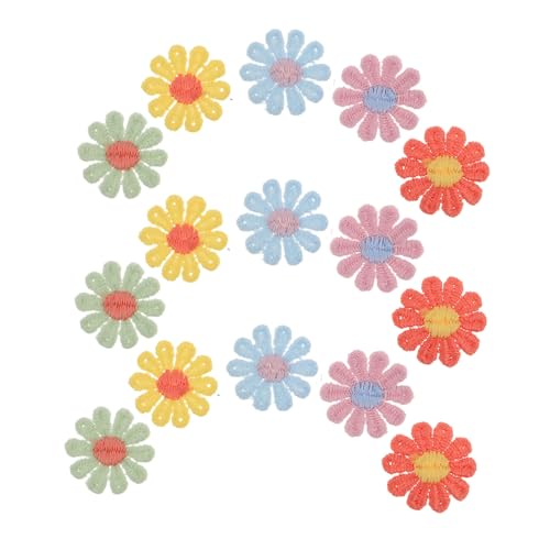 Homoyoyo 30 Stück Dekorative Gestickte Stoffapplikationen für Diy Haarclips Reparaturapplikationen für Kleidung Rucksäcke und Hüte von Homoyoyo
