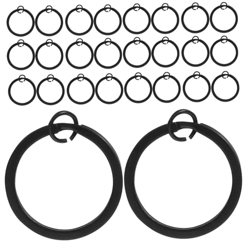 Homoyoyo 30 Stück Flache Metall Schlüsselringe Sprühlack Beschichtet Langlebig Split Design Für Schlüsselanhänger DIY Auto Büro Haushalt Schmuck Zubehör Homoyoyo 30 Stück Flache Metall Schlüsselringe Sprühlack Beschichtet Langlebig Split Design Für Schlüsselanhänger DIY Auto Büro Haushalt Schmuck Zubehör von Homoyoyo