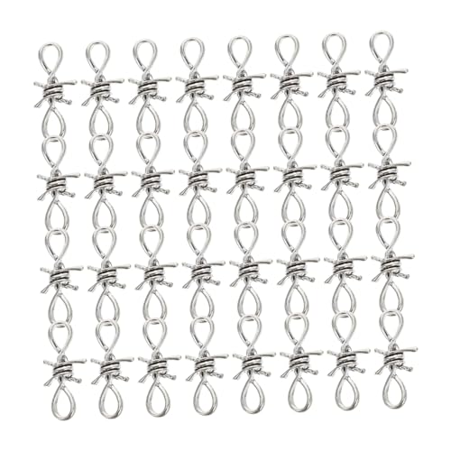 Homoyoyo 30 Stück Taillenkette Armbandzubehör Halskettenanhänger Schmuck DIY Armbänder Halskette DIY Halskettenbefunde Armbänder Anhänger DIY Handketten Bettelarmband Anhänger Homoyoyo 30 Stück Taillenkette Armbandzubehör Halskettenanhänger Schmuck DIY Armbänder Halskette DIY Halskettenbefunde Armbänder Anhänger DIY Handketten Bettelarmband Anhänger von Homoyoyo