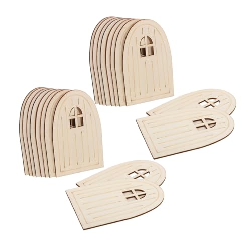 Homoyoyo 30 Stück Teiliges Holz Unlackierte Miniatur Vintage Türen Kreative Diy Bastelidee für Feengärten Puppenhausdekoration Naturbelassene Holzoberfläche für Familien Homoyoyo 30 Stück Teiliges Holz Unlackierte Miniatur Vintage Türen Kreative Diy Bastelidee für Feengärten Puppenhausdekoration Naturbelassene Holzoberfläche für Familien von Homoyoyo