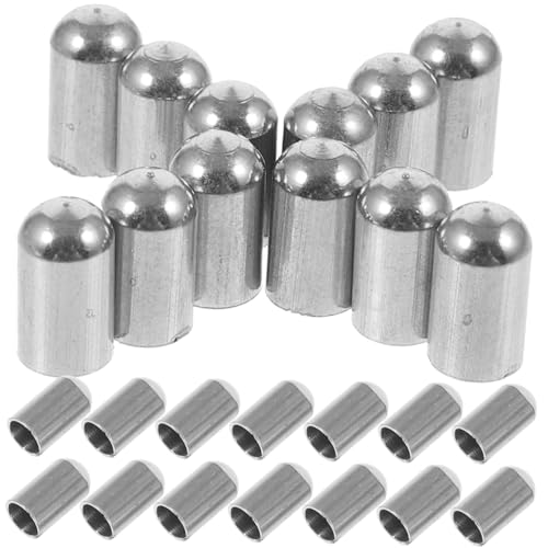 Homoyoyo 30 Stück Teiliges Kordelstopper Endkappen für Seilenden Verschleißfest Vielseitig für Armbänder Halsketten und Lederbänder Rostfrei Modisch und Langlebig Homoyoyo 30 Stück Teiliges Kordelstopper Endkappen für Seilenden Verschleißfest Vielseitig für Armbänder Halsketten und Lederbänder Rostfrei Modisch und Langlebig von Homoyoyo