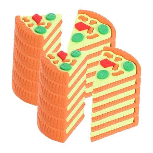Homoyoyo 30 Stück Teiliges Mini Pizza Dreieck Radiergummis aus Langlebigem Tpr Material Lustige Schulbelohnungen und Partygeschenke für Classroom Rewards und Party Favors von Homoyoyo