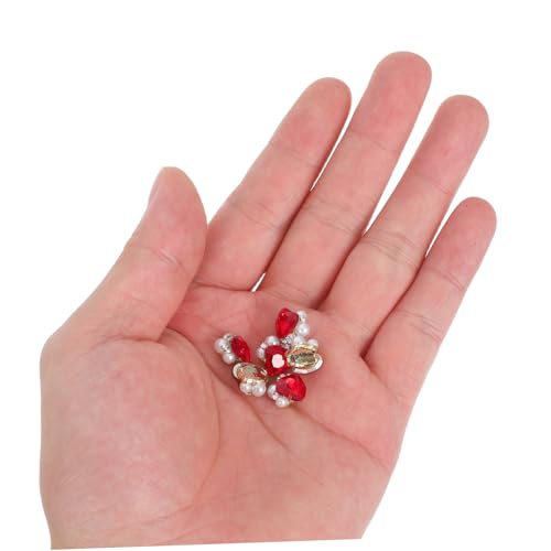 Homoyoyo 30 Stück Teiliges Nagel-schmuckset Dunkelrote Strasssteine für Nägel Langlebige Nail Gems Funkelnde Rhinestones für Maniküre DIY Nagelkunst für Frauen Party und Alltag Homoyoyo 30 Stück Teiliges Nagel-schmuckset Dunkelrote Strasssteine für Nägel Langlebige Nail Gems Funkelnde Rhinestones für Maniküre DIY Nagelkunst für Frauen Party und Alltag von Homoyoyo