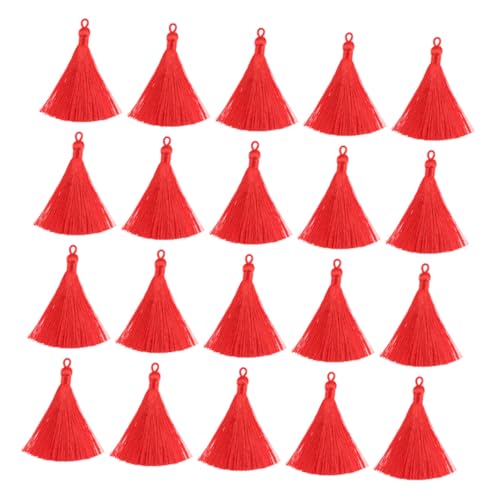 Homoyoyo 30 Stück Teiliges Ohrring Quasten Rotes Eisfaser Material Weiche DIY anhänger für Schmuckherstellung Geeignet für Ohrringe Schlüsselanhänger und Handgemachte Accessoires Homoyoyo 30 Stück Teiliges Ohrring Quasten Rotes Eisfaser Material Weiche DIY anhänger für Schmuckherstellung Geeignet für Ohrringe Schlüsselanhänger und Handgemachte Accessoires von Homoyoyo