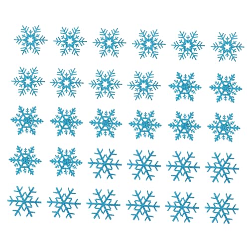Homoyoyo 30 Stück Teiliges Schneeflocken DIY Patches zum Aufnähen Farbintensive Applikationen für Kleidung Taschen Hüte Vielseitige Langlebige Stoffaufnäher für DIY Projekte Homoyoyo 30 Stück Teiliges Schneeflocken DIY Patches zum Aufnähen Farbintensive Applikationen für Kleidung Taschen Hüte Vielseitige Langlebige Stoffaufnäher für DIY Projekte von Homoyoyo
