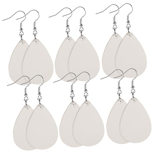 Homoyoyo 30 Stück Teiliges Sublimations Ohrringrohlinge Beidseitig Bedruckbare Langlebige DIY Anhänger Leichte Schmuckrohlinge für Handgefertigte Dekorative Ohrringe für Persönliche Homoyoyo 30 Stück Teiliges Sublimations Ohrringrohlinge Beidseitig Bedruckbare Langlebige DIY Anhänger Leichte Schmuckrohlinge für Handgefertigte Dekorative Ohrringe für Persönliche von Homoyoyo