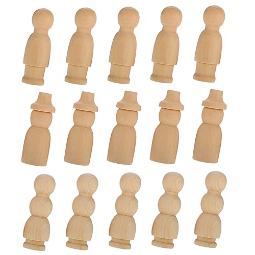 Homoyoyo 30 Stück Teiliges Unbemalter Holzfiguren zum Bemalen Glatte Oberfläche DIY für Erwachsene Vielseitig für Wohn und Weihnachtsdekoration Natürliche Holzfiguren Puppenhaus Zubehör Homoyoyo 30 Stück Teiliges Unbemalter Holzfiguren zum Bemalen Glatte Oberfläche DIY für Erwachsene Vielseitig für Wohn und Weihnachtsdekoration Natürliche Holzfiguren Puppenhaus Zubehör von Homoyoyo
