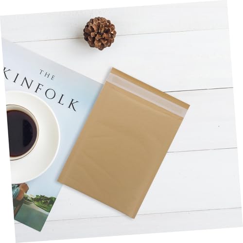 Homoyoyo 30 Stück Teiliges Versandtaschen aus Natronpapier mit Luftpolster Selbstklebend Stoßfest Leicht für Sichere Paketlieferungen und Logistikverpackung von Homoyoyo