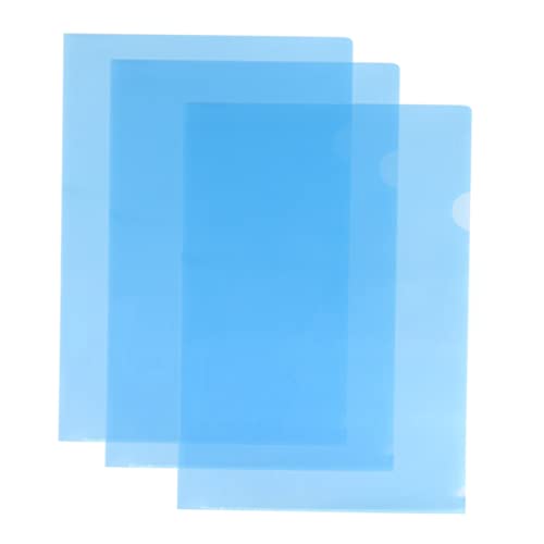 Homoyoyo 30 Stück Transparente Datei -Set Produkt erweitern Dokumentenmappen Größe Brief Blau plastikordner dokumententasche aktenordner Büroordner für Dokumente Dateidokument löschen Blue von Homoyoyo