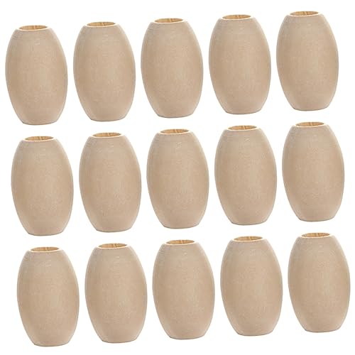 Homoyoyo 30 Stück dekorative Holzperlen groß Jumbo Makramee winzige Perlen Girlande machen Perlen bastelset schmuck basteln Halskette Perlen Abstandshalter aus Holz holzperlen selber machen Homoyoyo 30 Stück dekorative Holzperlen groß Jumbo Makramee winzige Perlen Girlande machen Perlen bastelset schmuck basteln Halskette Perlen Abstandshalter aus Holz holzperlen selber machen von Homoyoyo