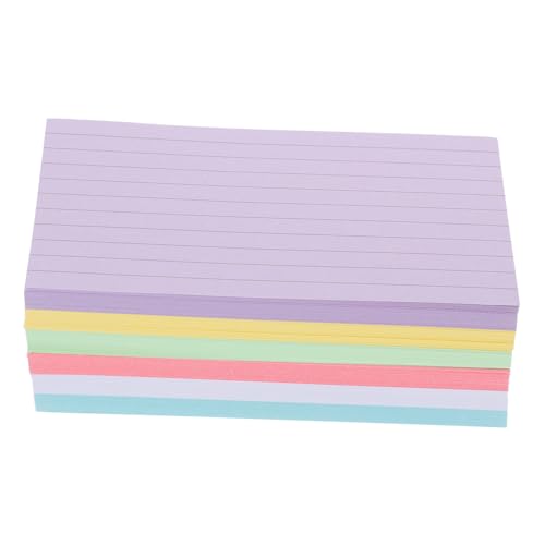 Homoyoyo 300 Blatt Bunte Indexkarten Linierte Karteikarten für Büro und Lernen Vielseitige Lernkarten für Notizen DIY Tags und Gedächtnistraining Homoyoyo 300 Blatt Bunte Indexkarten Linierte Karteikarten für Büro und Lernen Vielseitige Lernkarten für Notizen DIY Tags und Gedächtnistraining von Homoyoyo