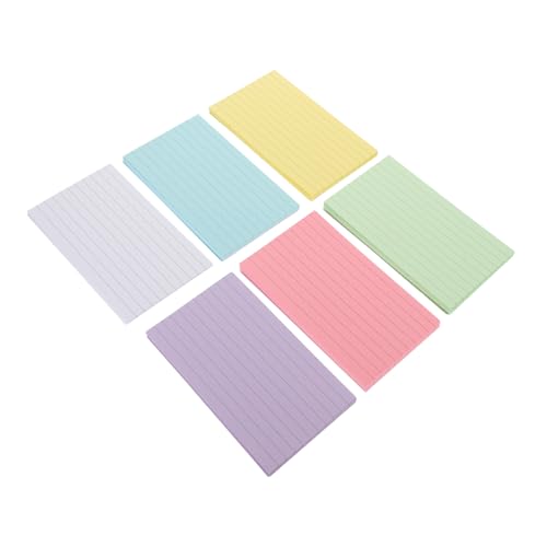 Homoyoyo 300 Blatt Farbige Karteikarten Flashcard Wortkarten Bunt Groß Stichwort Tragbare Notizkarten Karteikarten Lernen Pastell Überarbeitung Der Notizkarten Mehrfarbig Index Farbe Papier Homoyoyo 300 Blatt Farbige Karteikarten Flashcard Wortkarten Bunt Groß Stichwort Tragbare Notizkarten Karteikarten Lernen Pastell Überarbeitung Der Notizkarten Mehrfarbig Index Farbe Papier von Homoyoyo